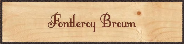 font-retro-fontleroy-brown