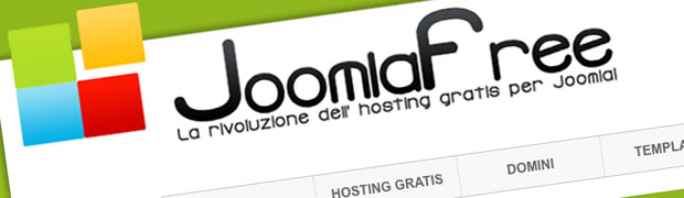 joomlafree hosting per creare sito gratis con joomla