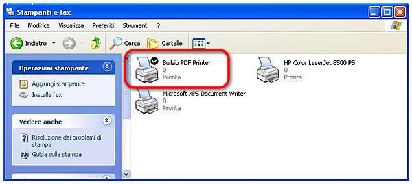 bullzip pdf printer